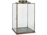 Ib Laursen, Lanterne, messing, metal, L: 24,5 B: 24,5 H: 42 cm
