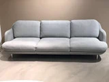 Fritz Hansen/Jaime Hayon Lune 3 pers. sofa længde 227 cm, Romo Linara stof fra Brdr. Sørensen Møbler