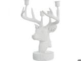 Lene Bjerre, Serafina, Lysestage, Hvid, Polyresin, L:23 x B:14 x H:31 cm