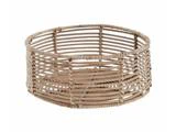 Lene Bjerre, Harper, Kurv, Nature, Rattan, H:10 x B:22,5 x L:22,5 cm
