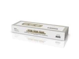 Villa Collection, Shoku, Serveringssæt, Soft Beige, Bambus, stentøj, L:32 x B:10 cm