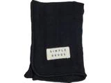 Simple Goods, Dish Cloth, Sort, 100% økologisk, muslin bomuld.L:28 x B:28 cm