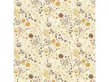Ib Laursen, Efterårsblomster, Servietter, Beige, Papir, B:33 x L:33 cm (Foldet: 16,5 x 16,5 cm)