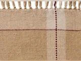 Ib Laursen, Gulvløber, Creme, Beige, Rød, Bomuld, B:60 x L:120 cm