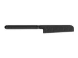 Normann Copenhagen, Pebble, Ostekniv, Sort, Rustfrit Stål, Silikone, L:21,5 x B:3 cm