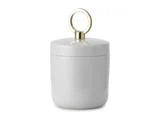 Normann Copenhagen, Ring Box Small, Skrin, Lysegrå, Stål, Dia:6 x H:9,5 cm