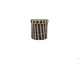 House Doctor, Home, Opbevaringsbokse, Natur, Brun, Søgræs, H:16xØ:12 - H:18xØ:16 - h:20xØ:20 cm