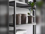House Doctor, Home, Opbevaringsbokse, Natur, Brun, Søgræs, H:16xØ:12 - H:18xØ:16 - h:20xØ:20 cm