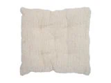 Bloomingville, Fatuma, Pude, Hvid, Bomuld, L:60 x W:60 cm