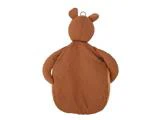 Bloomingville Mini, Toto, Vægkurv, Brun, Hør, L:46 x H:33 x W:7,5 cm