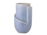 Bloomingville, Norbert, Vase, Blå, Stentøj, Ø:11,5 x H:18,5 cm