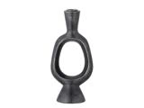 Bloomingville, Bijan, Lysestage, Sort, Polyresin, L:11 x H:23,5 x B:7,5 cm