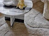 Bloomingville, Elaine, Tæppe, Beige, Bomuld, L:210 x W:150 cm