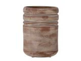 Bloomingville, Vilken, Vase, Brun, Keramik, Ø14 x H:20 cm