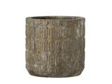 Bloomingville, Benas, Deko Urtepotte, Grå, Beton, Ø17 x H:16 cm