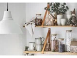 Ib Laursen, Stillenat, Gingerbread, Lyshus, Brun, Stentøj, B:8,3 x H:15,5 x L:10 cm