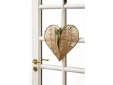 Ib Laursen, Cane, Hjerte, Natur, Rattan, B:40 x H:37 x D:8,5 cm