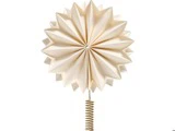 Ib Laursen, Stella, Topstjerne, Hvid, Messing, Papir, Ø:26 x D:4 cm