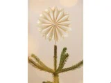 Ib Laursen, Stella, Topstjerne, Hvid, Messing, Papir, Ø:26 x D:4 cm