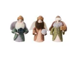 Ib Laursen, De 3 vise mænd, Figurer, Multifarvet, Filtet uld, B:6 x H:17 x L:8,5 cm