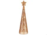 Ib Laursen, Cane, Juletræ m. stjerne, Natur, Rattan, H:67 x Ø:18 cm