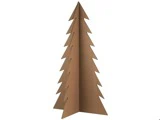 Ib Laursen, Juletræ, Brun Træ, B:50 x H:90 x L:50 cm