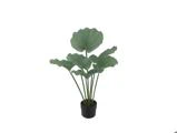Chic Antique, Fleur Plante, Kunstig plante, Grøn, Plastik, cement, jern, H:85 x Ø:18 cm
