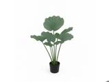 Chic Antique, Fleur Plante, Kunstig plante, Grøn, Plastik, cement, jern, H:85 x Ø:18 cm