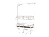 Chic Antique, Hylde m. knager, Antique creme, Jern, grantræ, H:76,5 x L:48 x B:18 cm