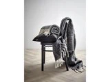 Södahl, Linen, Pude, Sort, Hør, B:40 x L:60 cm