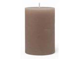 Chic Antique, Macon, Rustik, Bloklys, Greige nuancer, Paraffin 90 t, H:15 x Ø:10 cm