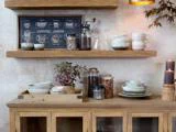 Chic Antique, Kaffeguide, Billede, Natur, Grantræ, jern, MDF, H30/L40 cm