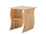 Bloomingville, Bark, Taburet, Natur, Gummitræ, L:38 x H:45,5 x W:38 cm