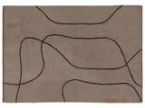 Mette Ditmer, Shadow, Gulvtæppe, Lysebrun, Bomuld, B:140 x L:200 cm
