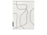 Mette Ditmer, Shadow, Gulvtæppe, Råhvid, Bomuld, B:140 x L:200 cm