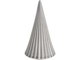 Lene Bjerre, Mythel, Dekorationstræ, Lysegrå, Keramik, L:6,1 x B:6,1 x H:11,9 cm
