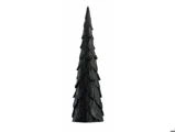 Lene Bjerre, Serafina, Dekorationstræ, Sort, Polyresin, L:9 x B:9 x H:30 cm