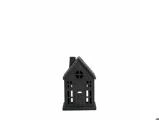 Lene Bjerre, Seholia, Lyshus, Sort, Polyresin, L:11 x B:9 x H:17 cm