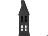 Lene Bjerre, Seholia, Lyshus, Sort, Polyresin, H:28 x B:9 x L:9 cm