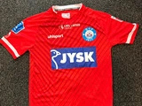 Signeret Silkeborg IF spillertrøje - matchworn af vores store profil Oliver Sonne.