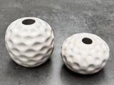 2 stk. Seedpod vaser i vanilla keramik fra Cooee Design