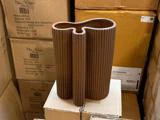 Stences, Wrap, Vase, Brun, Keramik, B:19 x D:9 x H:26,5 cm