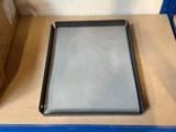 LIND DNA, Square, Bakke, Antracit, Light Grey, aluminium, Læder, B:28 x L:36 x H:2,8 cm