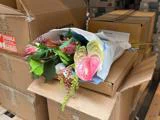 Aura Copenhagen, Exotic Bloom, Buket, Kunstig, Rød, 4 Stk. Stilke, L:7 cm