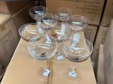 8 stk. GARO cocktailglas i brun glas fra Nordal