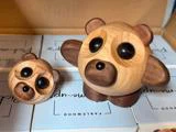 Pick-me-up Bjørnene Teddy og Yrsa i valnød & ask fra Fablewood