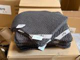 12 stk. Mynte grydelapper/karklude i thunder grey strikket 100% bomuld fra Ib Laursen