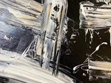 Originalt Maleri: Less is more #57" 200 x 100 cm fra Jacob Lund Art