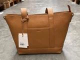 Treats, Carma, Shopper, Camel, Læder, B:42 x H:26 x D:12 cm