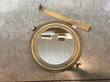 Chic Antique, Spejl, Antique messing, Glas, jern, MDF, H:35 x L:42 x B:9 cm